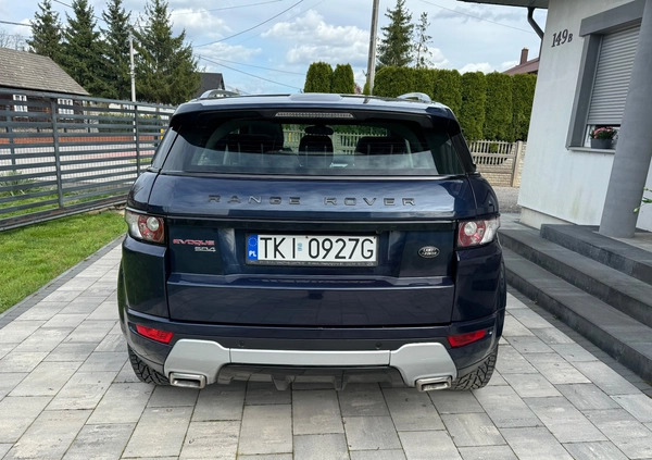 Land Rover Range Rover Evoque cena 65000 przebieg: 175200, rok produkcji 2012 z Kielce małe 92